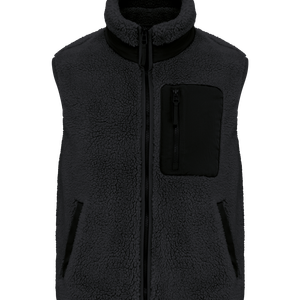 Unisex Eco-Friendly Sherpa Bodywarmer, miniatyr 1